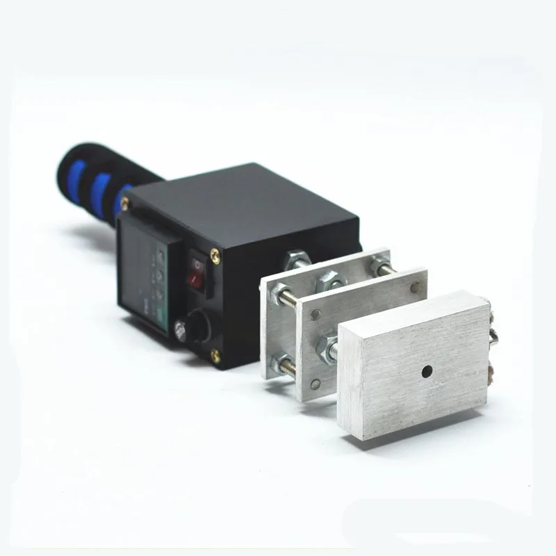 

5*7cm Handheld Hot Foil Stamping Leather Printer LOGO Creasing Machine 220V