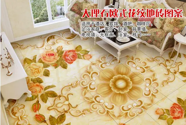 Benutzerdefinierte Pvc Bodenbelag Wasserdicht Selbstklebende Benutzerdefinierte Pvc Bodenbelag Wasserdicht Selbstklebende Tapete Jade Fliesen Muster Vinyl Bodenfliese Mauer