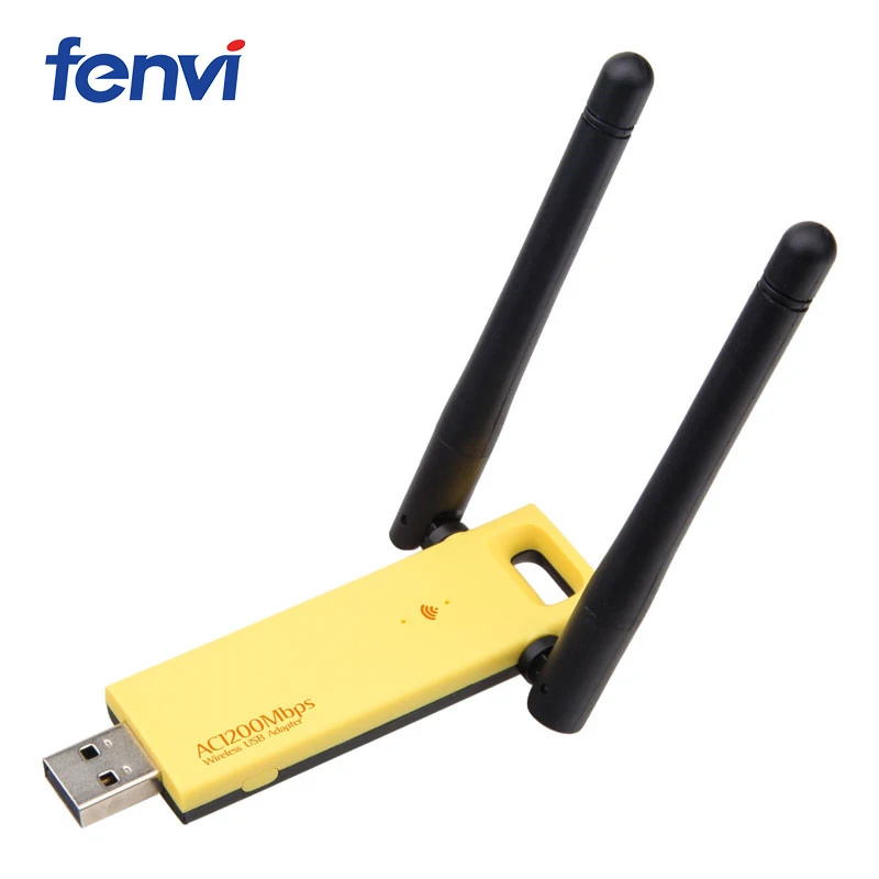 Беспроводной Dual Band AC1200 USB Wifi адаптер Realtek RTL8812AU Chipest 2 4 г/5 г Wlan Card Dongle с антеннами для