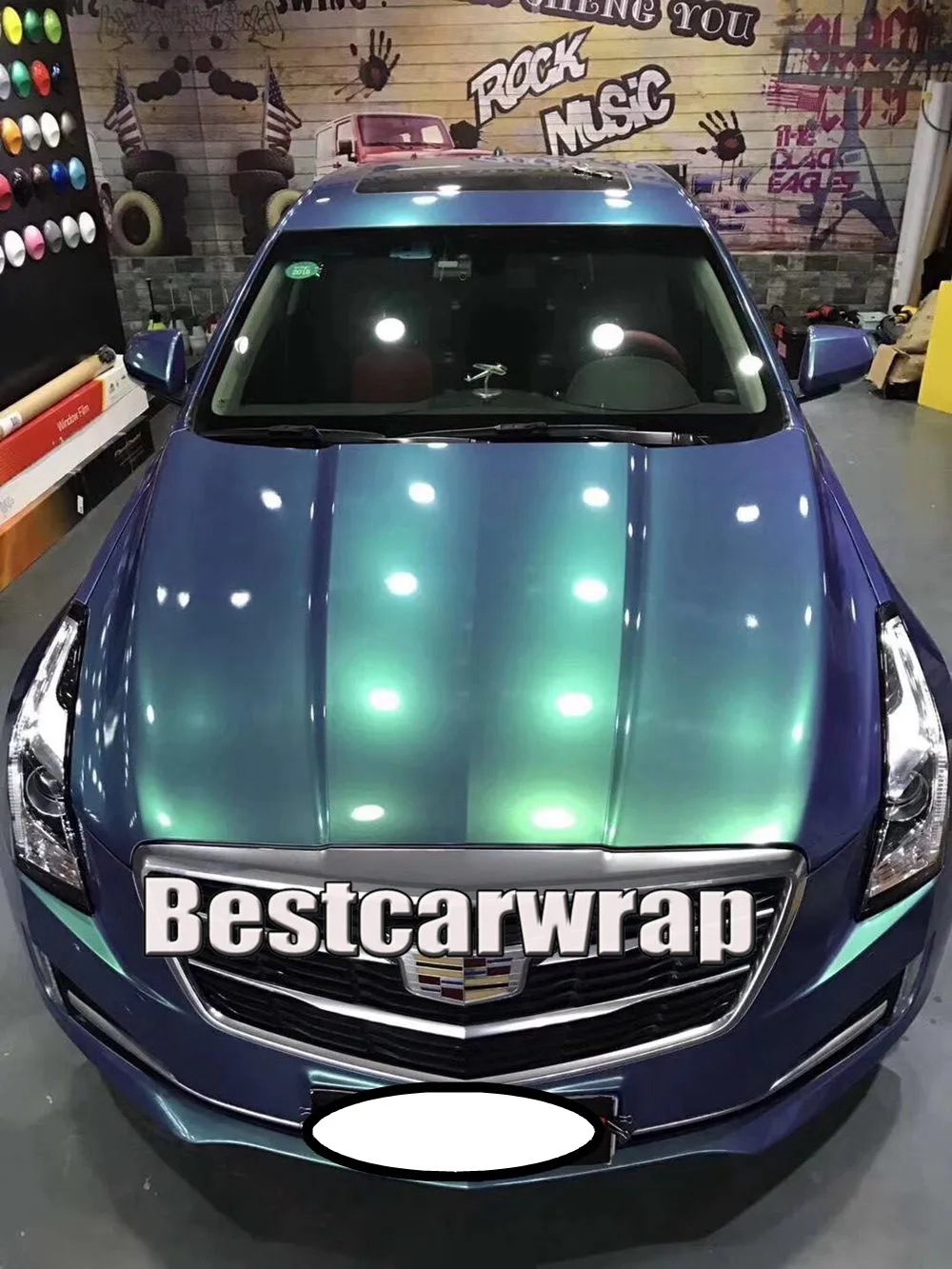 Виниловая пленка PROTWRAPS Magic Gloss green shift для стайлинга автомобилей наклейки из фольги