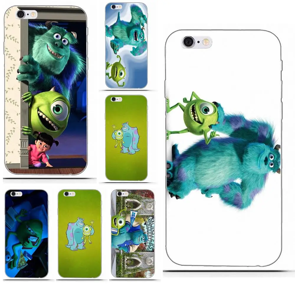 

For Xiaomi Redmi Mi Note 7 8 9 SE Pro Lite Go Play Soft Monsters Inc Sully & Mike Wazowski