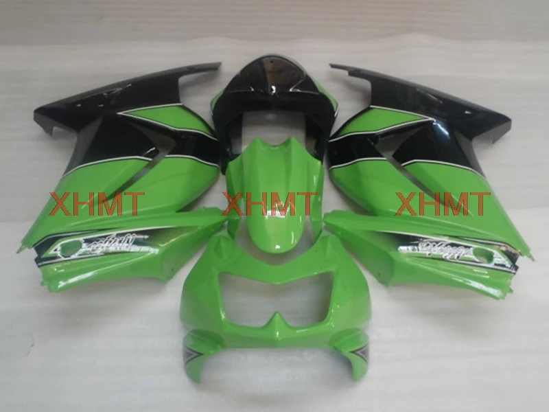 for EX250 2008 - 2014 Full Body Kits EX 250 2012 Abs Fairing Kawasaki Zx250r 08 09 Green Black | Автомобили и мотоциклы