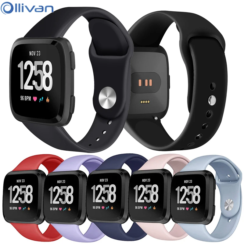 

Replacement Silicone Wrist Strap For Fitbit Versa Band Fitness Tracker Smart Watch band for Fitbit Versa Smart Watch Accessories
