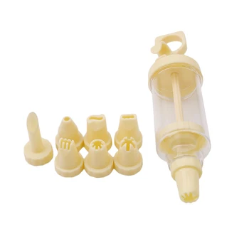 

Piping Tools Nozzle Icing Cake Cupcake Carving Cream Injector Syringe Fondant Cutters For Cake Decorating Easter Decor