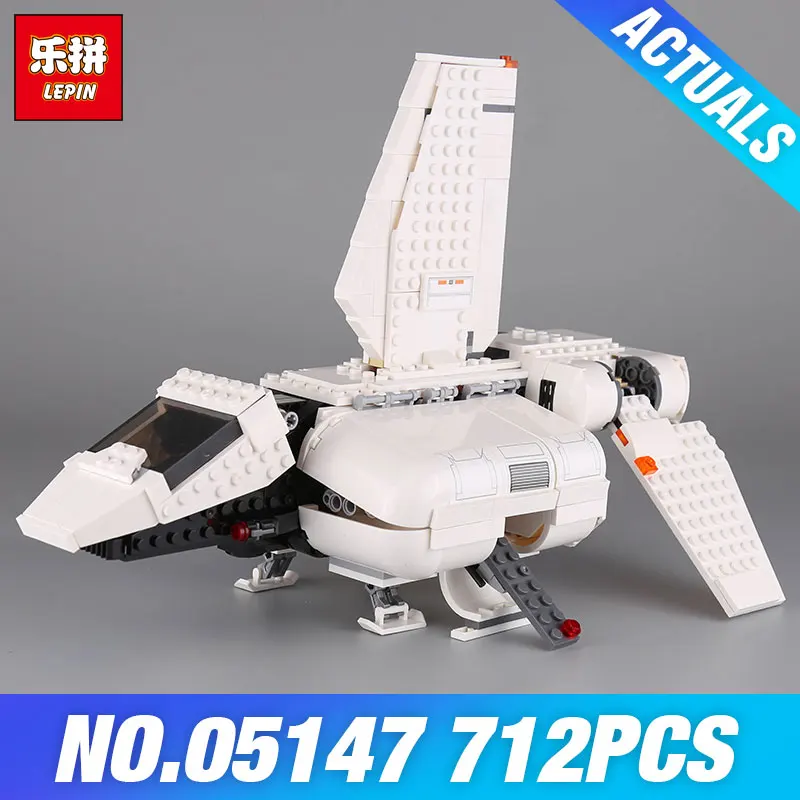 

Lepin 05147 Star wars toys The 75221 Imperial Landing Craft Wars Model Building Blocks Bricks DIY toys Christmas Birthday Gifts