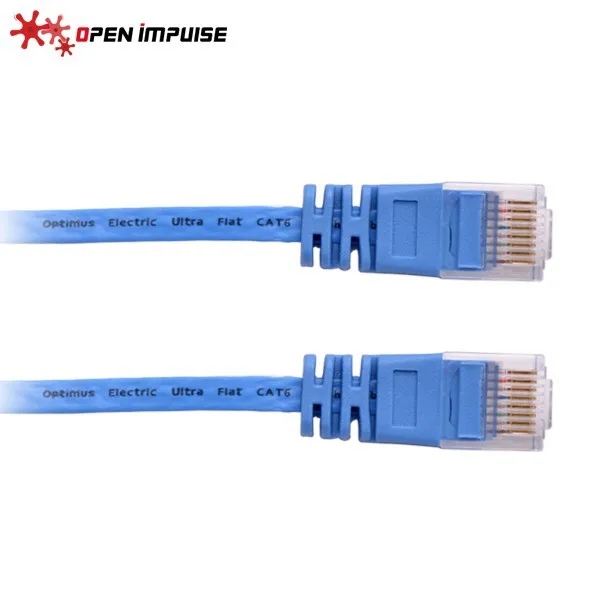 Ultra Flat CAT6 Cable Blue Color 4