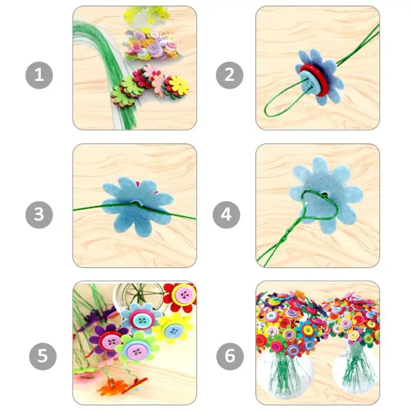 Button bouquet 4