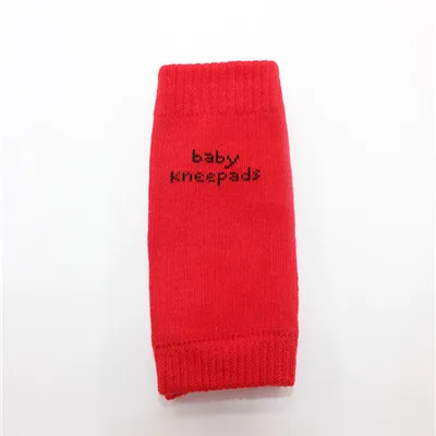 Ideacherry/1 пара детских наколенников; детская безопасная подушка для ползания; наколенники для младенцев; более теплое колено; защита для малышей; наколенники - Цвет: Red