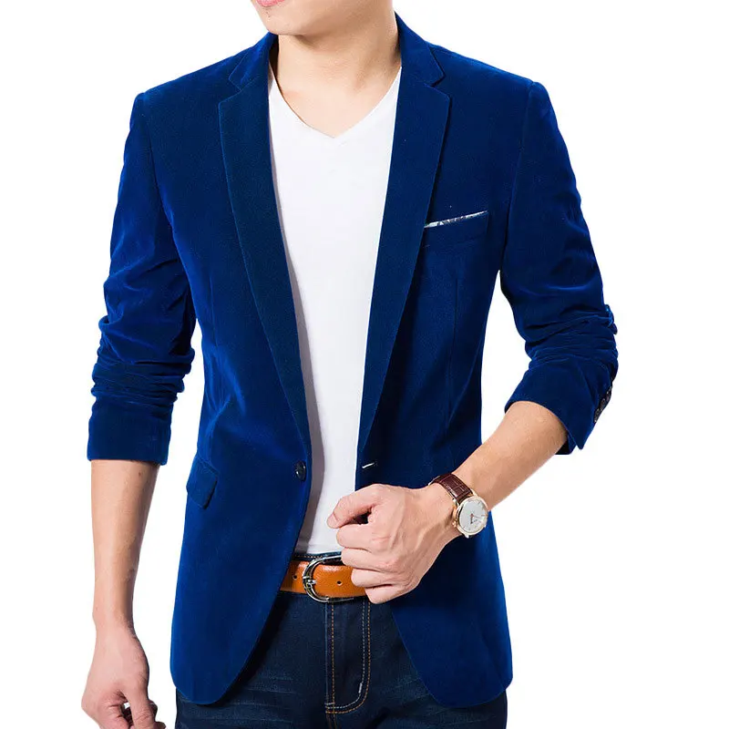 Popular Royal Blue Blazer Men-Buy Cheap Royal Blue Blazer Men lots from ...