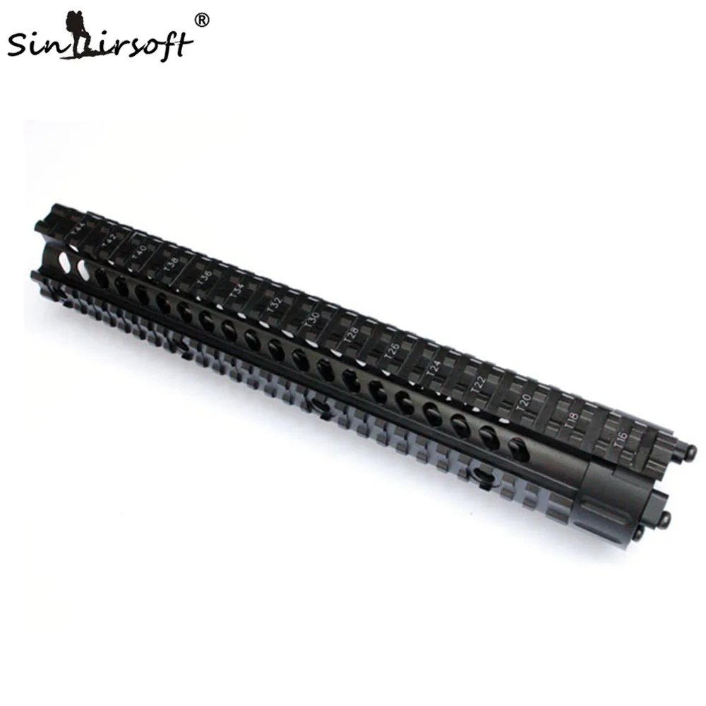 

Sinairsoft MTU006 PRO Model 4/15 Rifle Length 13" Free Float Quad Rail System