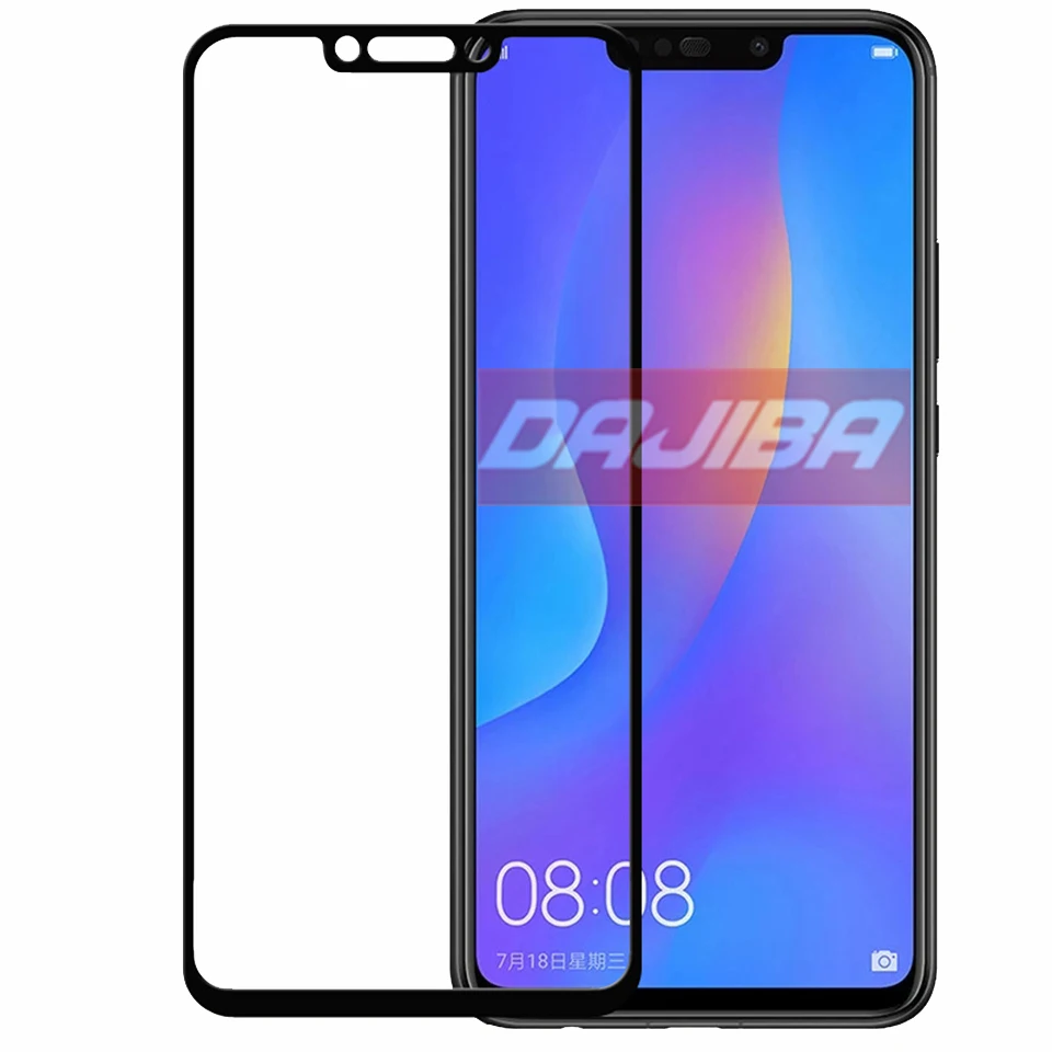 3D 9H изогнутая кромка полное покрытие закаленное стекло для Huawei Nova 3i закаленная