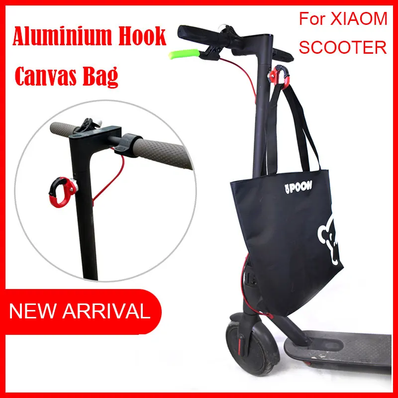 

Aluminium hook for Xiaomi Mijia M365 Electric Scooter for hanging bags on Xiaomi Skateboard accessaries diy