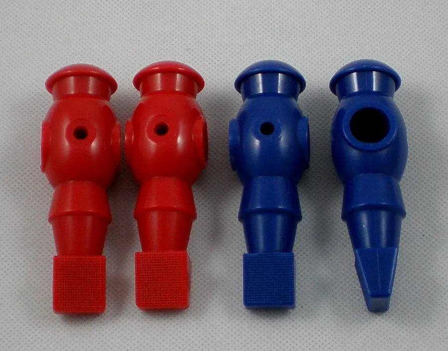 FREE SHIPPING 22pcs/lot blue/red 5/8" rod Foosball Soccer Table