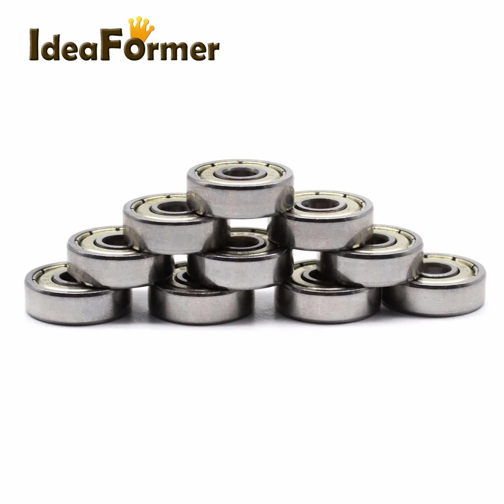 Lot of 100 Bearing 624 Z 4x13x5 mm 624Z Ball Bearings