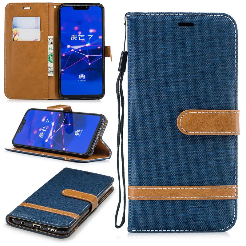 Case For Huawei P30Pro P20Lite Leather Flip Wallet Case For Huawei Mate20 20Pro 10Lite P Smart 2019 P10 Case Painted Phone Cases (9)
