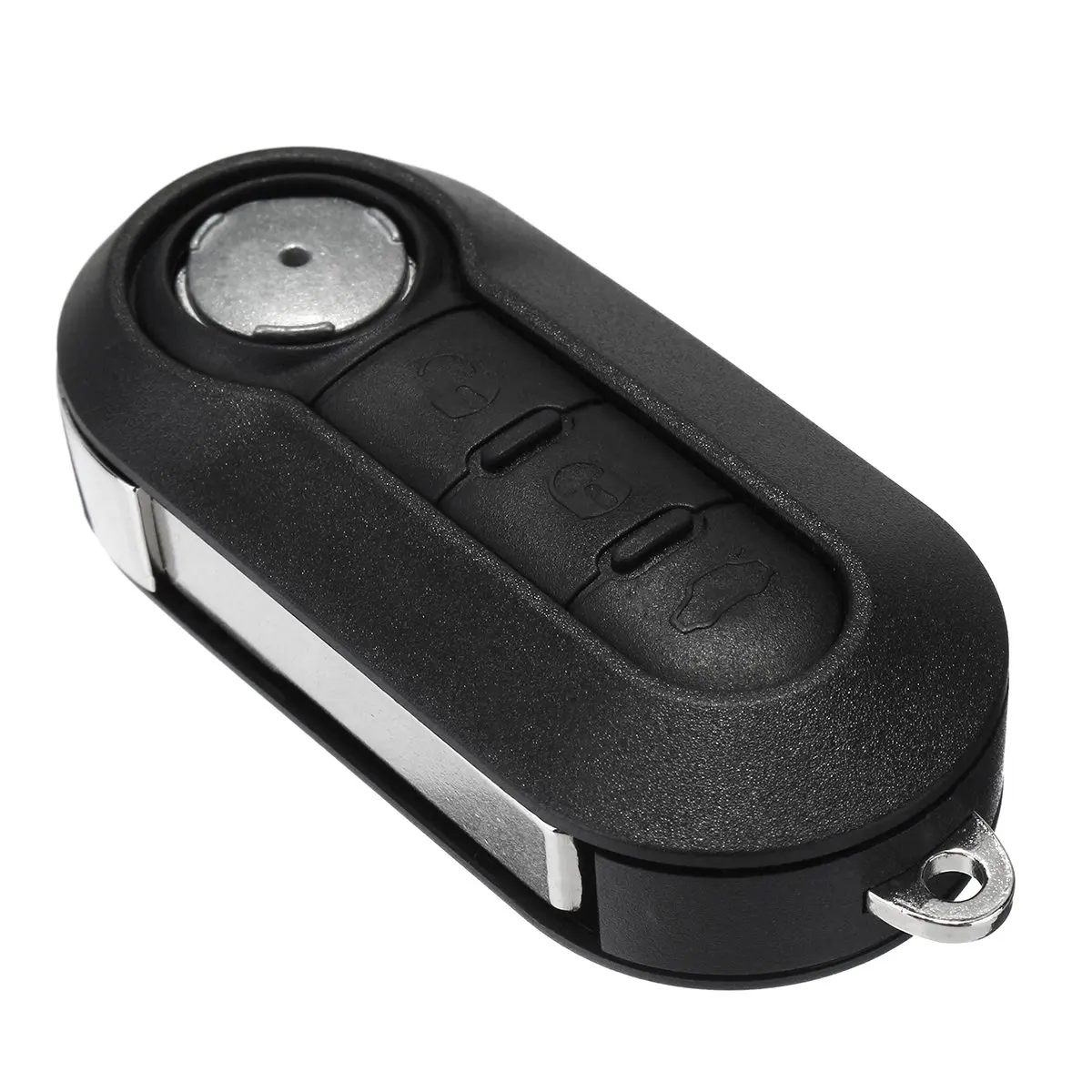 3 Buttons Lock Open Trunk Car Remote Filp Fob Key Replacment Case Shell