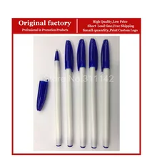 Рекламные дешевые ручки простая ручка тонкая одноцветная Шариковая ручка для оптовой продажи