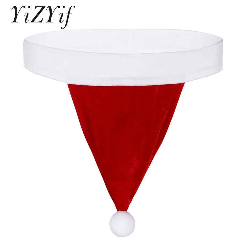 YiZYiF сексуальное мужское рождественское нижнее белье jockstrap Гей Нижнее SISSY Santa