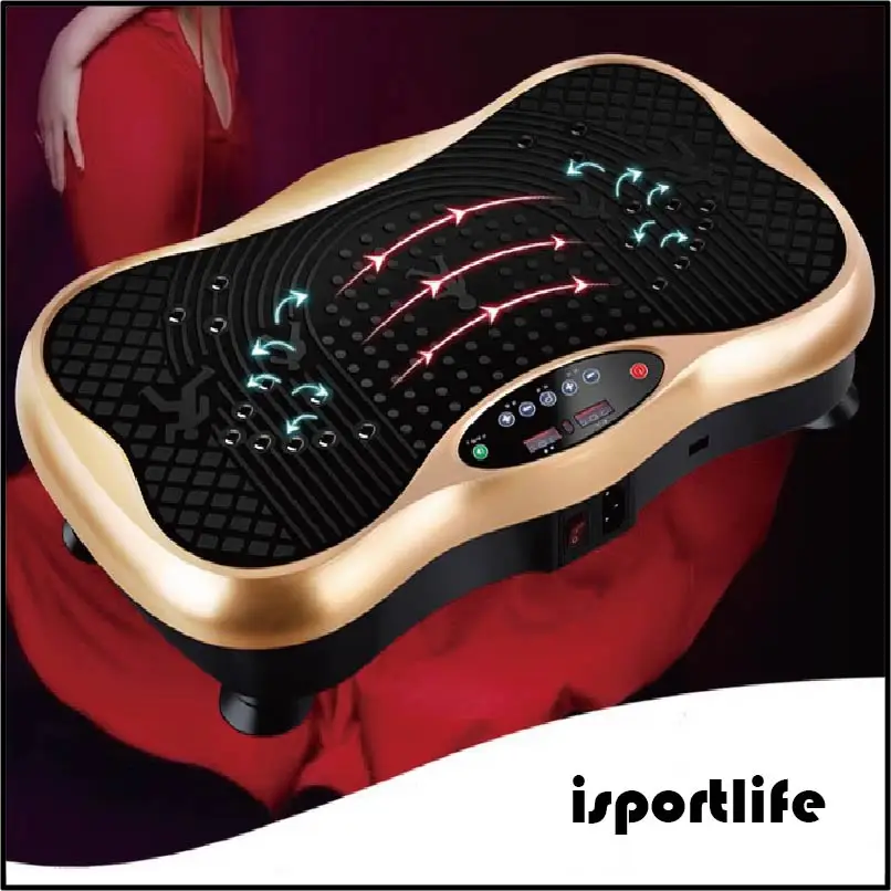 Crazy Vibration Plate Fitness Massager Vibrating Plate Vibrator Body Shaper Weight Loss Power Fit Massage Crazy Slimming Device