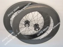 700C carbon track bike wheels 88mm deep,fixed gear single speed tubular wheelset