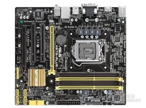 ASUS H87M PLUS настольная материнская плата H87 LGA 1150 i7 i5 i3 DDR3 32G SATA3 UBS3.0 Micro atxматеринская