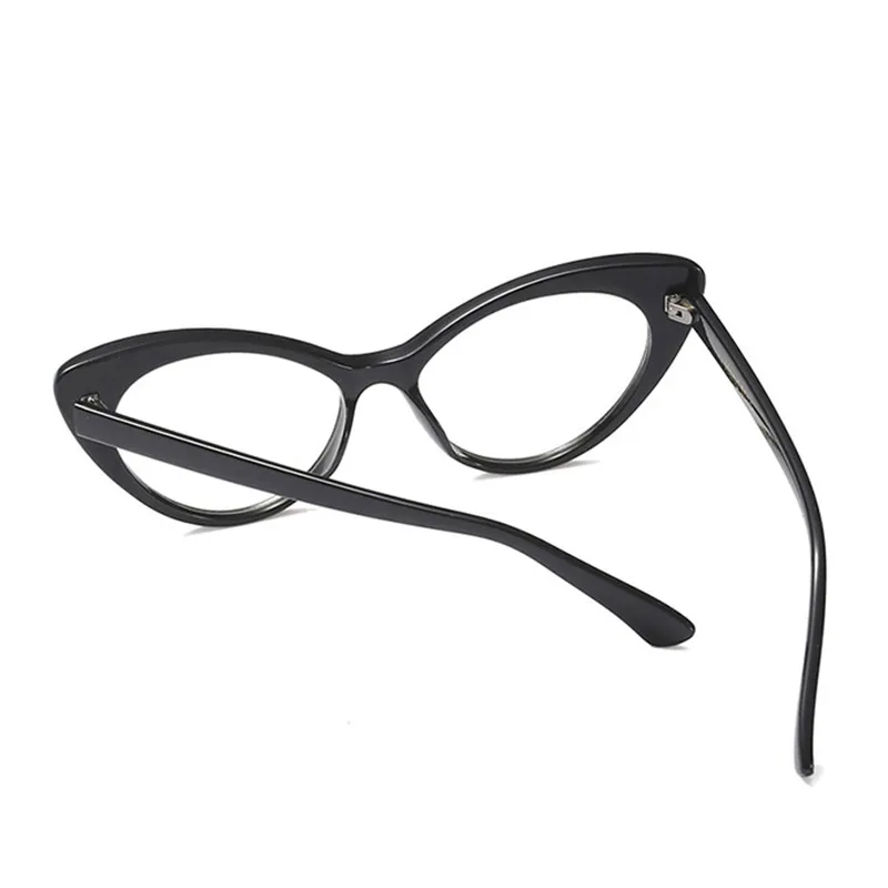 Fashion Woman Acetate Optical Eyeglasses Cat-Eye Women Prescription Glasses Frame Female Colorful Spectacles Brand Designer