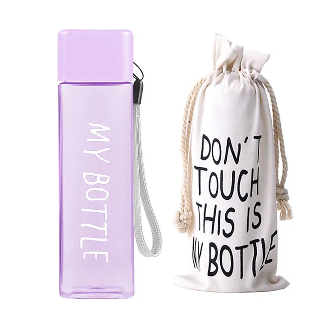 Gym Eco-Friendly bouteille d/'eau avec corde transparent et résistant à la chaleur