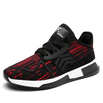 

New Typical Style Men Running Shoes Lace Up Mesh Upper Sport Shoes Outdoor Activities Athletic Shoes Comfortable Sneakers