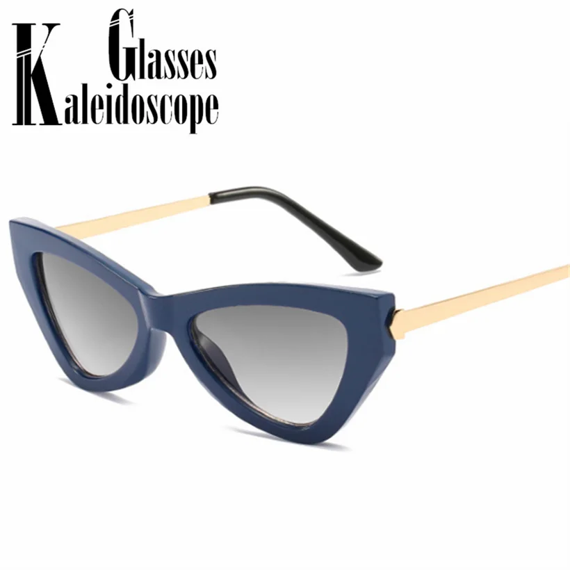 

Gradient Sunglasses Women Men Fashion Cat Eye Sun GlassesBrand Designer Vintage 90s Shades Eyeglasses Female Male Goggles UV400