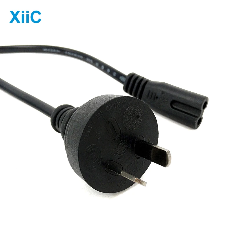 1.2m 4ft 2 Prong 2 Hole Australian Power Cord Australia Power Cable for