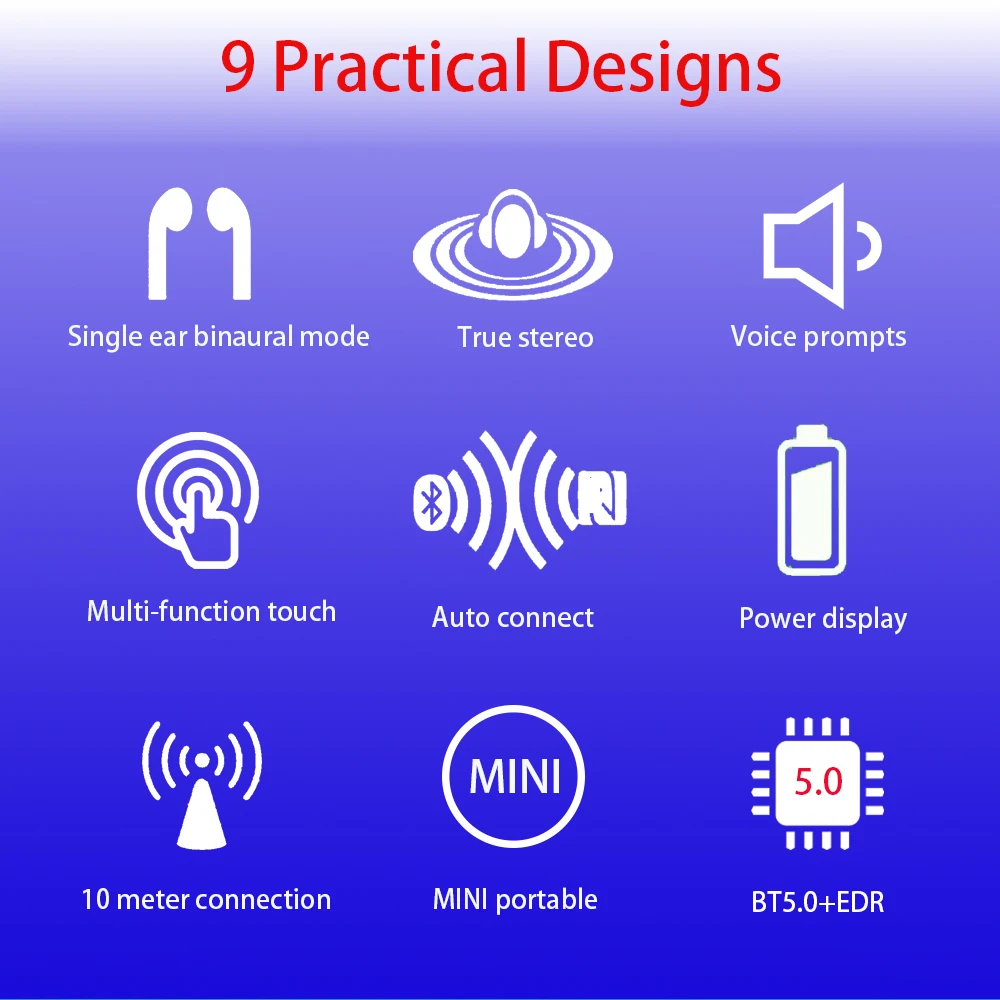 Drop shipping i14 TWS Bluetooth 5.0 Headphone 1:1 Double Calls Smart Touch Earphones For iPhone not I9s I7s I10 Earbuds