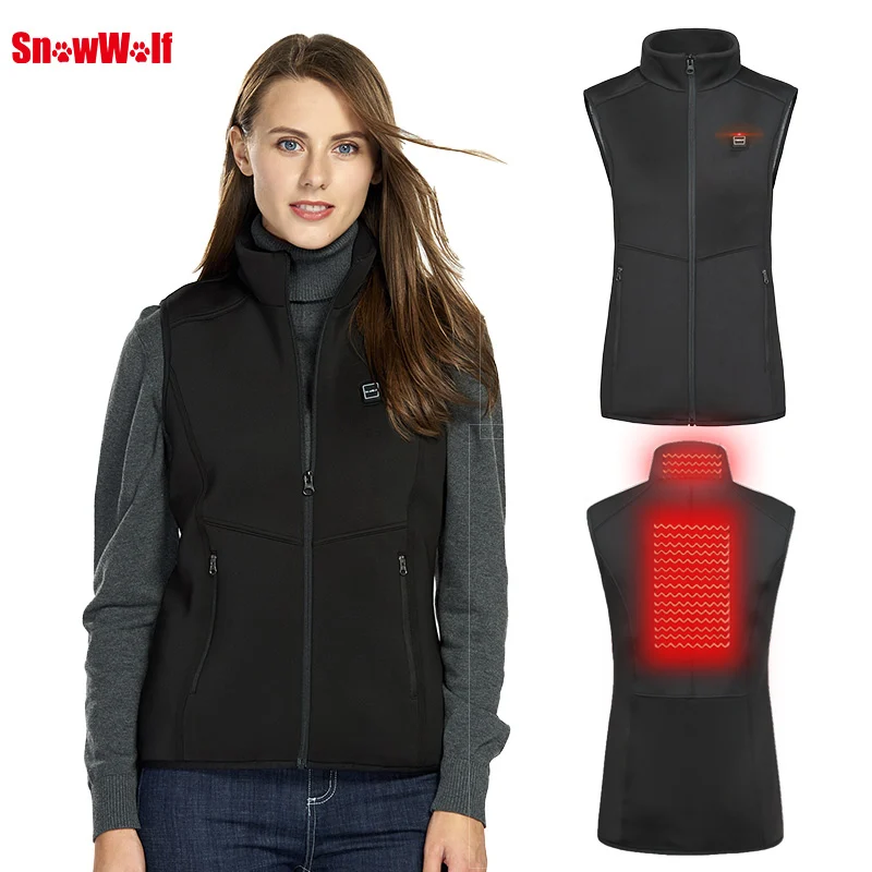 Buy SNOWWOLF 2019 Women Winter Heated fishing clothing