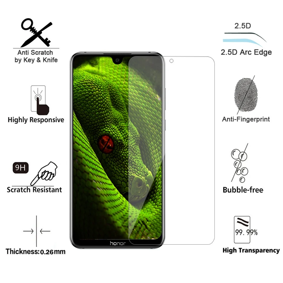 9H 2.5D Tempered Glass for Huawei Honor 8X Max Screen Protector Phone Cover 8xmax Protective Glass for Huawei Honor 8X Max Glass (2)