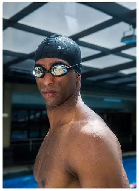 BETOY Gorro Piscina Protecion de Oido 3D - Gorro de Natación