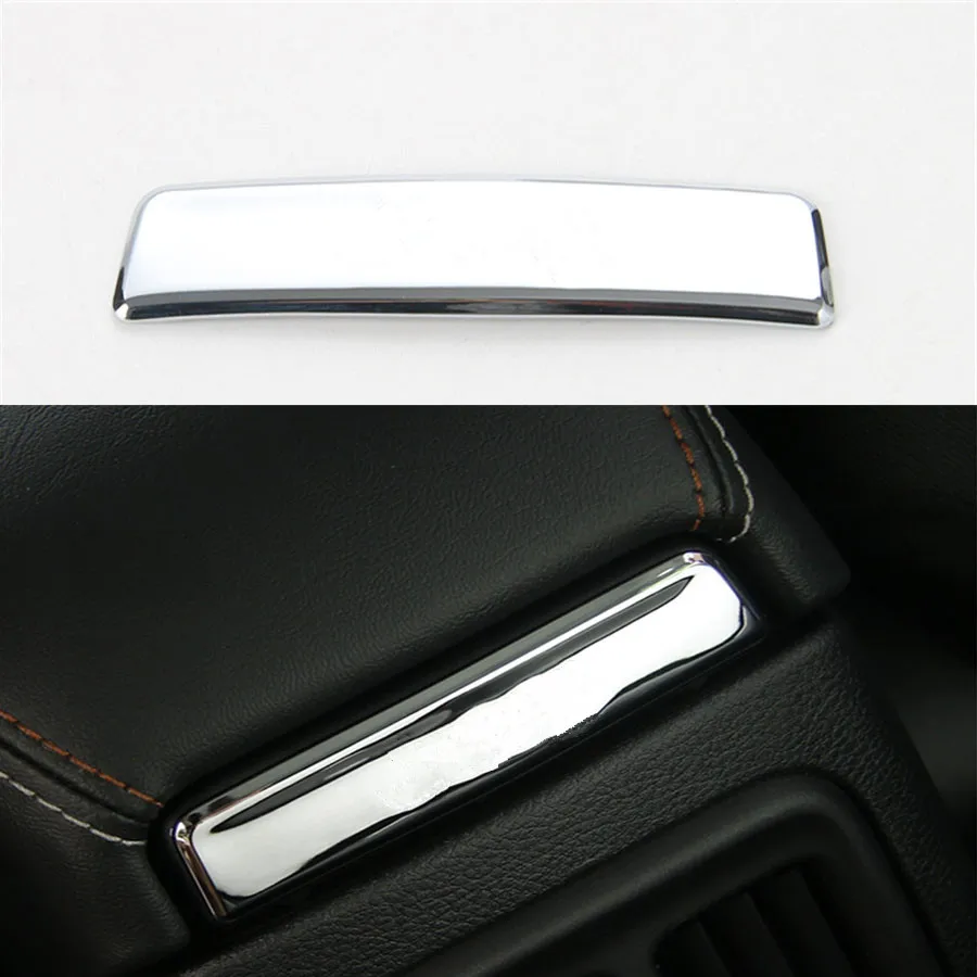 

Sosung Car-Styling 1PCS ABS Interior Auto Seat Armrest Box Decorative Sequin Frame Cover Trim For Jeep Compass 2017+