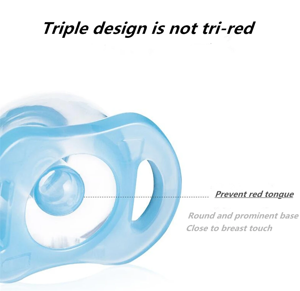 Детская Соска-пустышка из цельного силикона для новорожденных, Ортодонтическая пустышка, соска, силиконовая соска для младенцев, Соска-пустышка