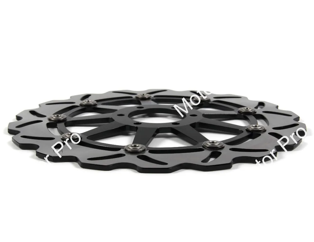 2 Pcs Front Brake Disc FOR DUCATI PAUL SMART LE 1000 2006 2007 MONSTER S2R 1000 Floating Brake Rotor Disk CNC Aluminum