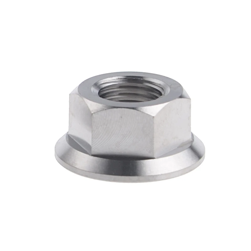 

Wanyifa Titanium Nuts Ti M6 M8 M12 Flange Nut Screws Bolts for Bike Accessories Bike Brake