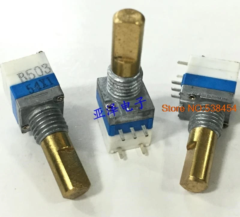 5pcs 08 precision potentiometer switch single with switch potentiometer light switch