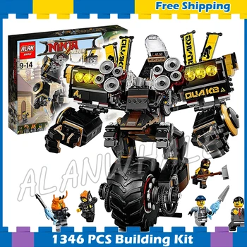 

1232pcs Ninja Movie Quake Mech Samurai Robots Mobile Suit 10800 Model Building Blocks Assemble Toys Bricks Compatible With