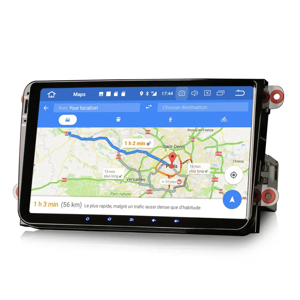 Best 9" Android 9.0 Pie OS Car Multimedia GPS Radio for Seat Alhambra 2010-2016 & Seat Toledo 2004-2015 & Seat Altea 2004-2015 5