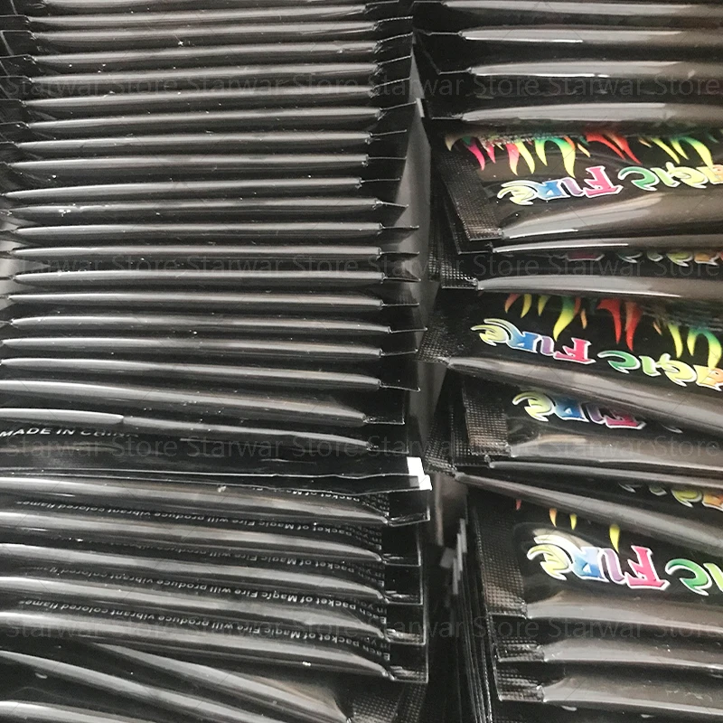 10~50bags NEW Mystical Fire Magic Tricks Coloured Flames Bonfire Sachets Patio Color Toy Professional Magicians Pyrotechnics 10~50bags NEW Mystical Fire Magic Tricks Coloured Flames Bonfire Sachets Patio Color Toy Professional Magicians Pyrotechnics