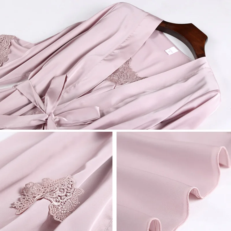 Faux Silk sleepwear women10