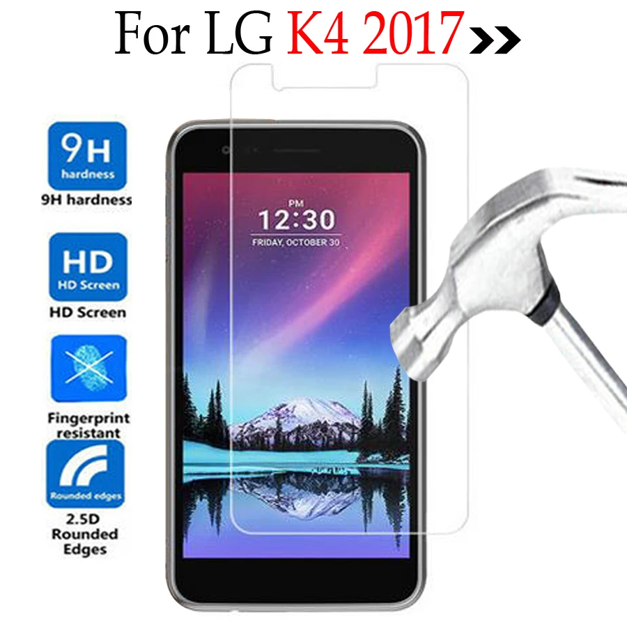 For LG K4 2017 Tempered Glass Screen Protector For LG K4 2017 Glass