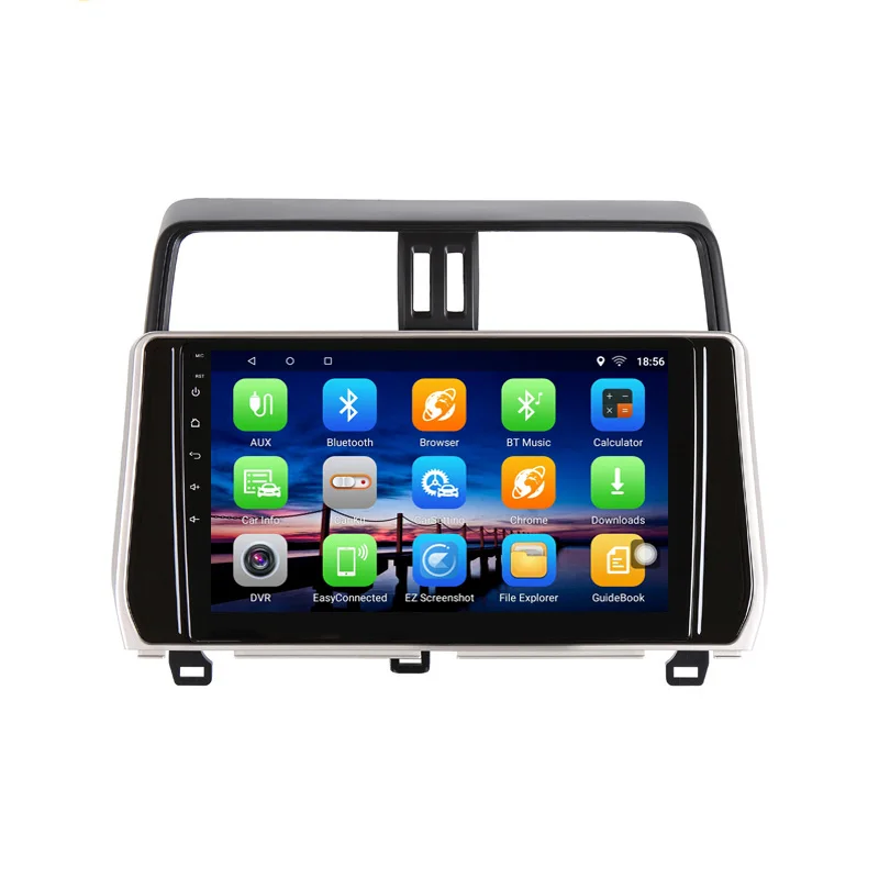 Cheap 10" 2+32G 2.5D IPS Android 8.1 Car DVD Multimedia Player GPS For Toyota Prado 150 2018 radio stereo navigation 1 Cheap 10" 2+32G 2.5D IPS Android 8.1 Car DVD Multimedia Player GPS For Toyota Prado 150 2018 radio stereo navigation 1