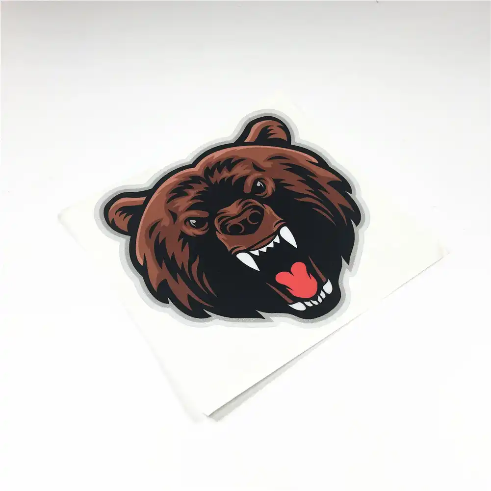 動物クマ虎車ステッカー猿ヒョウ自動窓テールオートバイビニールデカール Tiger Car Sticker Vinyl Decalcar Sticker Aliexpress