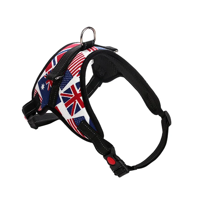 

Fast Shipping Medium Large Dog Harness Oxford Cloth Pet Vest Harness Walking Hand Strap Arnes Perro Szelki Dla Psa Pet Supplies