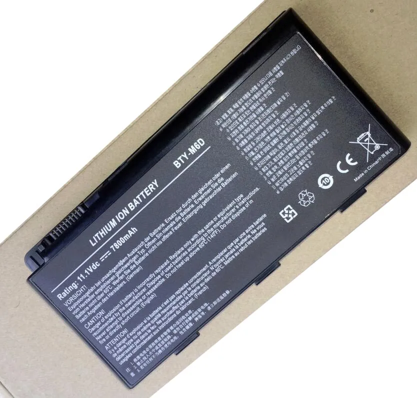  New laptop battery For MSI Micro Star International BTY-M6D GX660DXR GX780R Series GX780DXR GT760 G