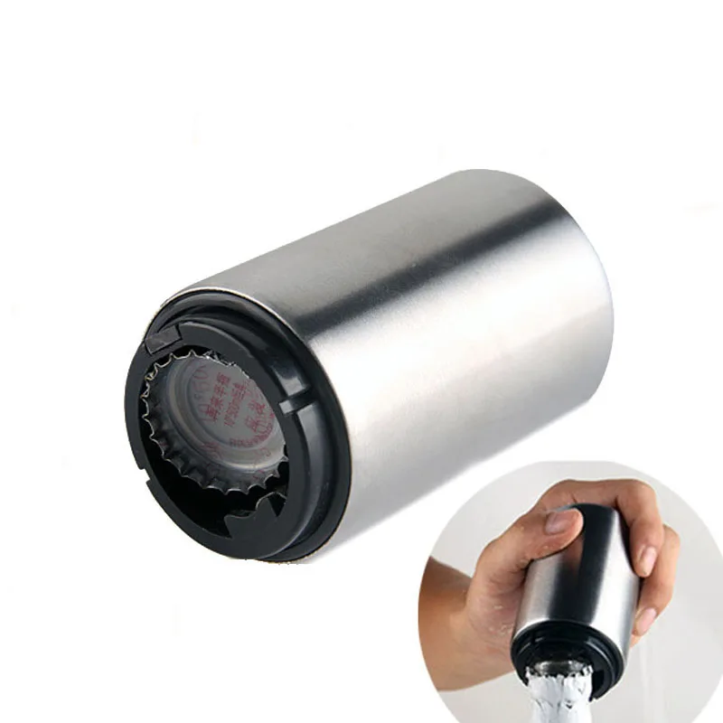Stainless Steel Beer Bottle Opener Automatic Manual For Cover Cap Kitchen Gadgets Ouvre Bouteille Abridor De Garrafa | Дом и сад