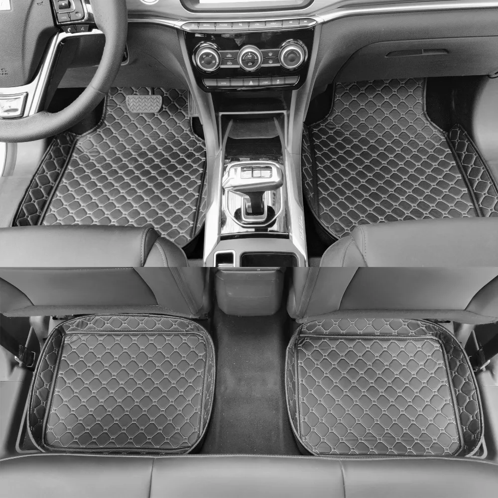 Коврики автомобильные под заказ специальный коврик для Audi A4 B5 B6 B7 B8 allraod Avant A3 A6 C6 C7